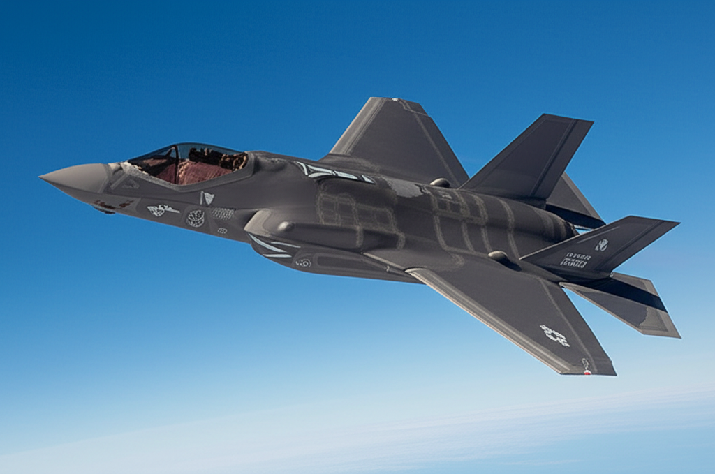 F-35 Lightning II stealth fighter in flight