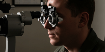 Professional photograph related to: Military Pilot Vision Requirements — What Each Branch Actually R