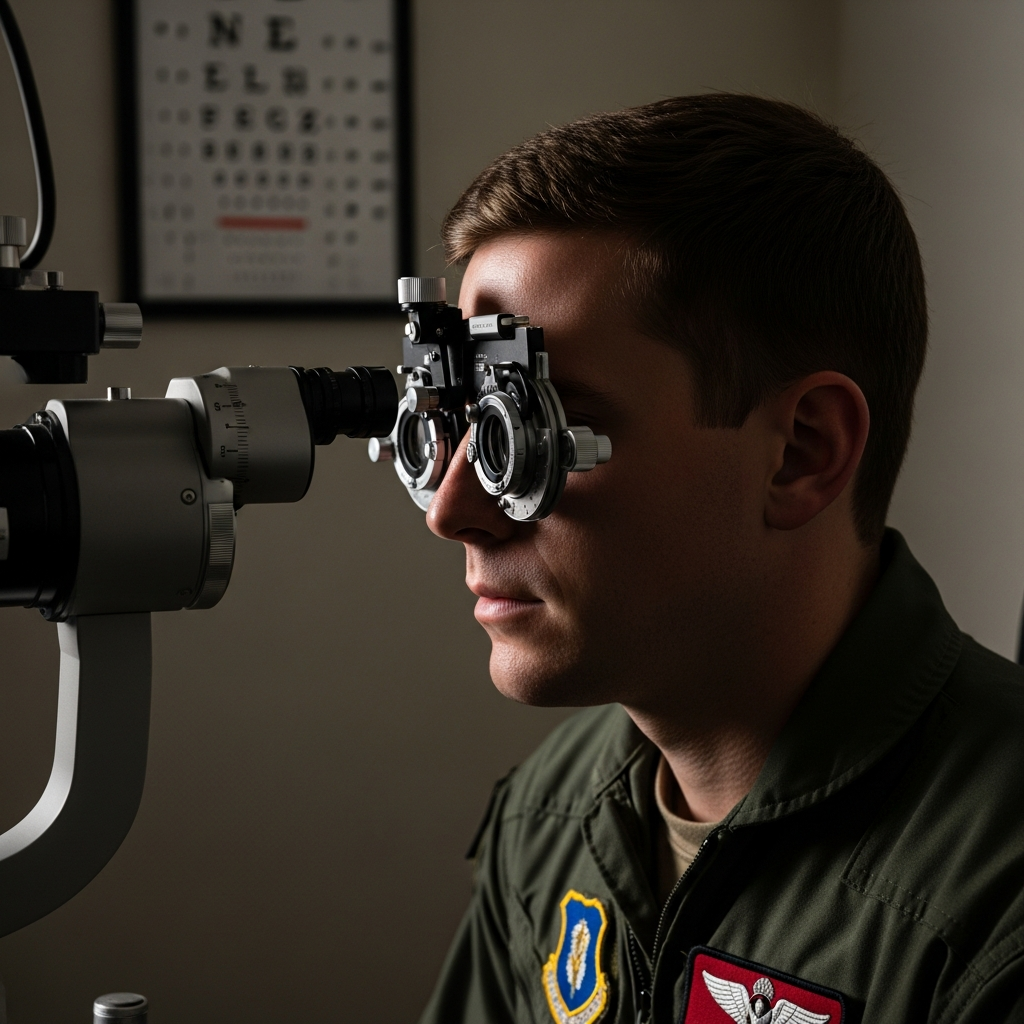 Military Pilot Vision Requirements — What Each Branch Actually Requires