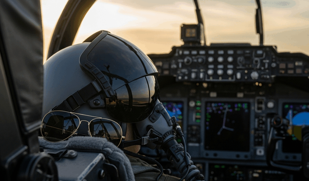 Can Military Pilots Wear Glasses During Flight Operations