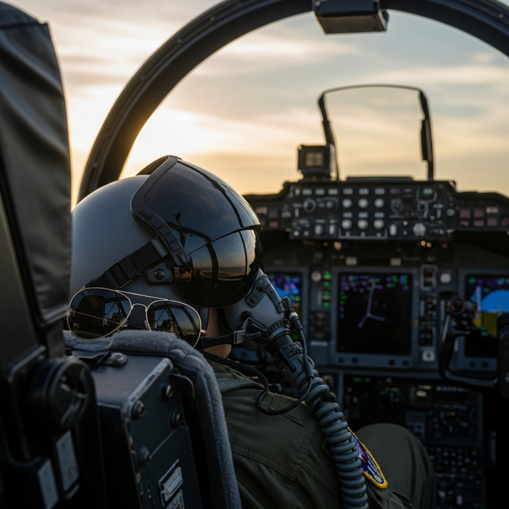 Can Military Pilots Wear Glasses During Flight Operations