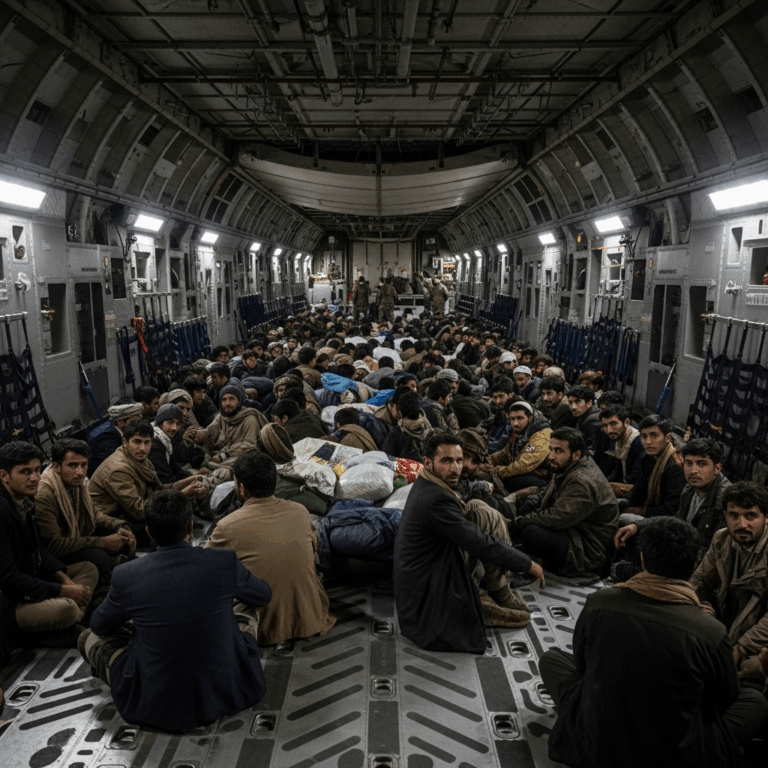 REACH 871 How One C-17 Crew Carried 823 People Out of Kabul