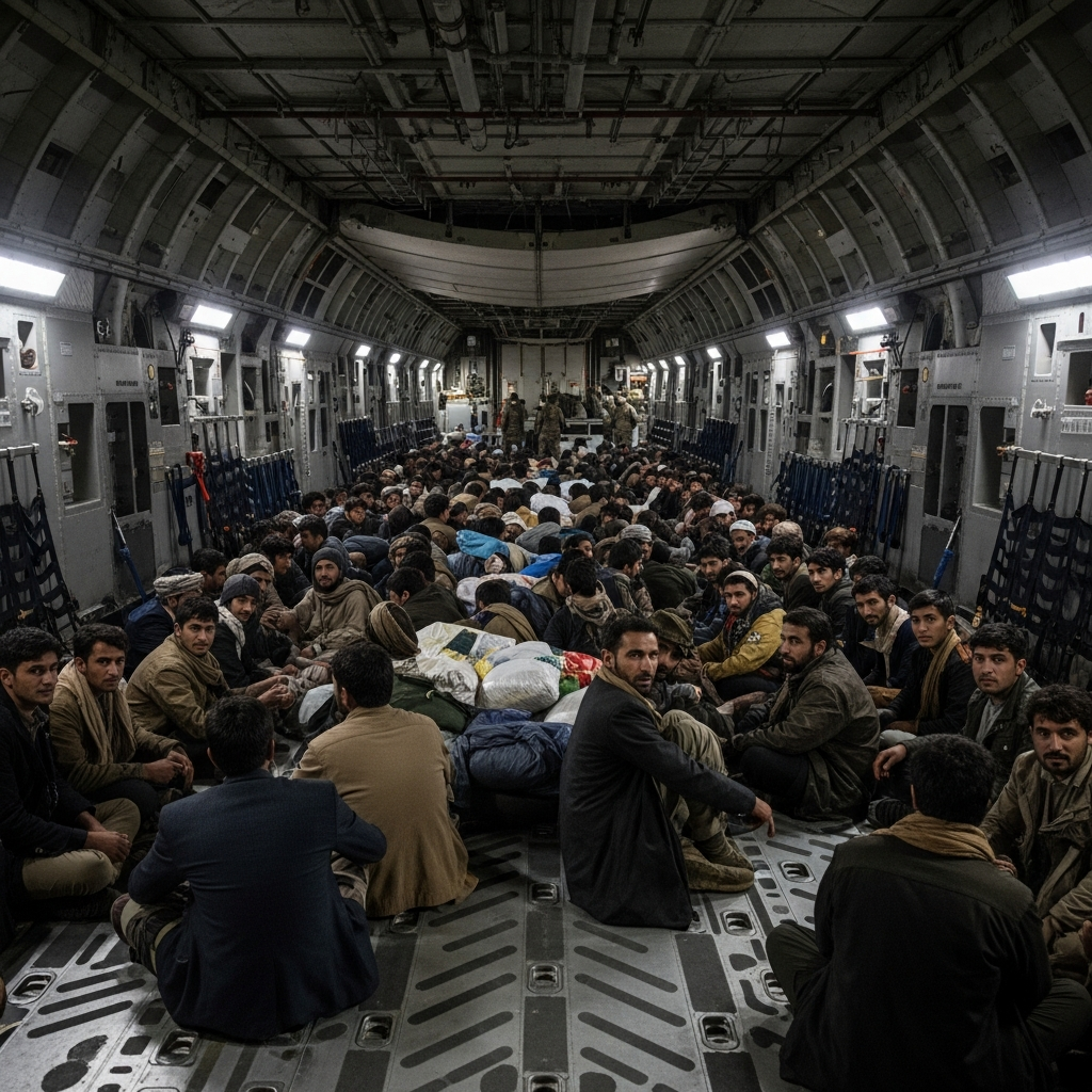 REACH 871 — How One C-17 Crew Carried 823 People Out of Kabul