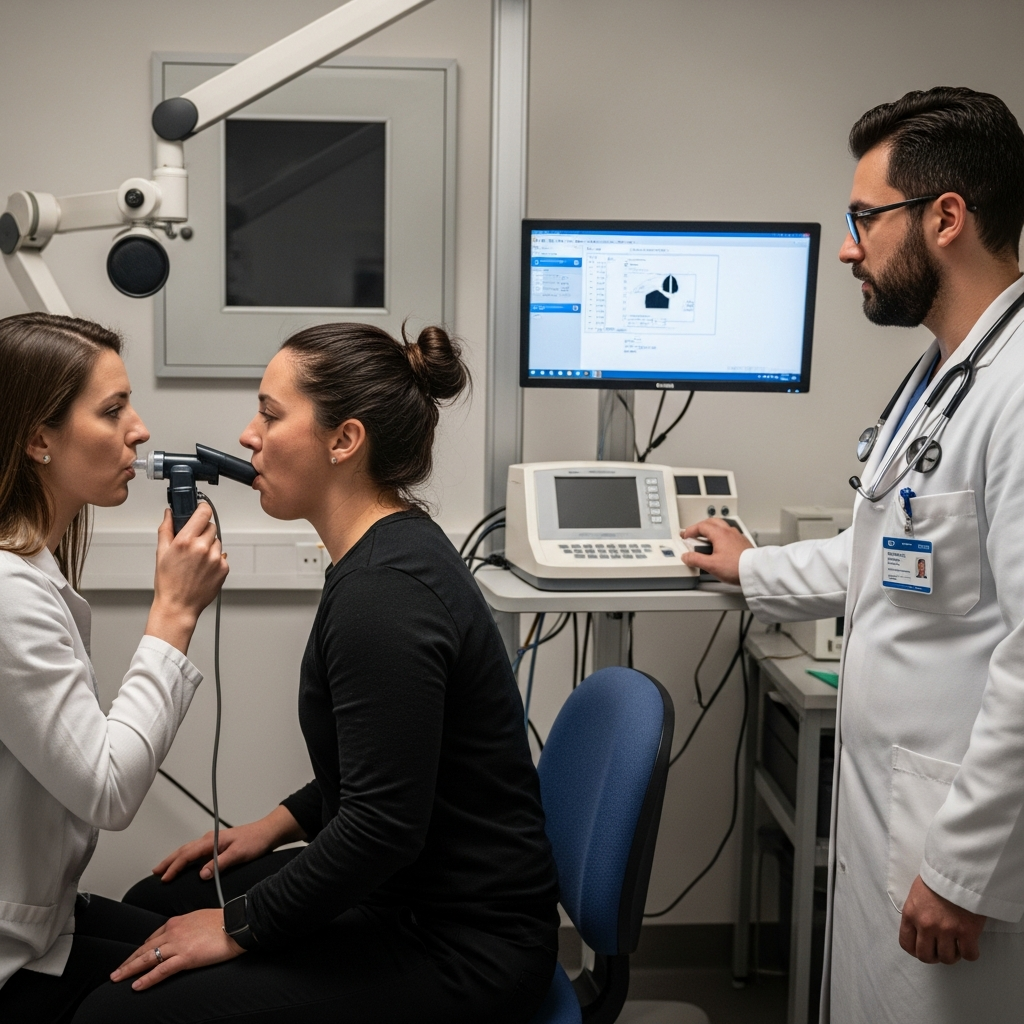 Pulmonary function test, key evidence in a military aviation asthma waiver package