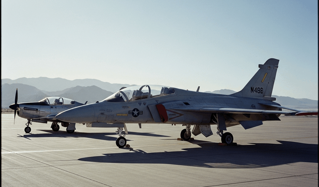 T-7A Red Hawk vs T-38 Talon What Pilot Trainees Will Actually Fly Next