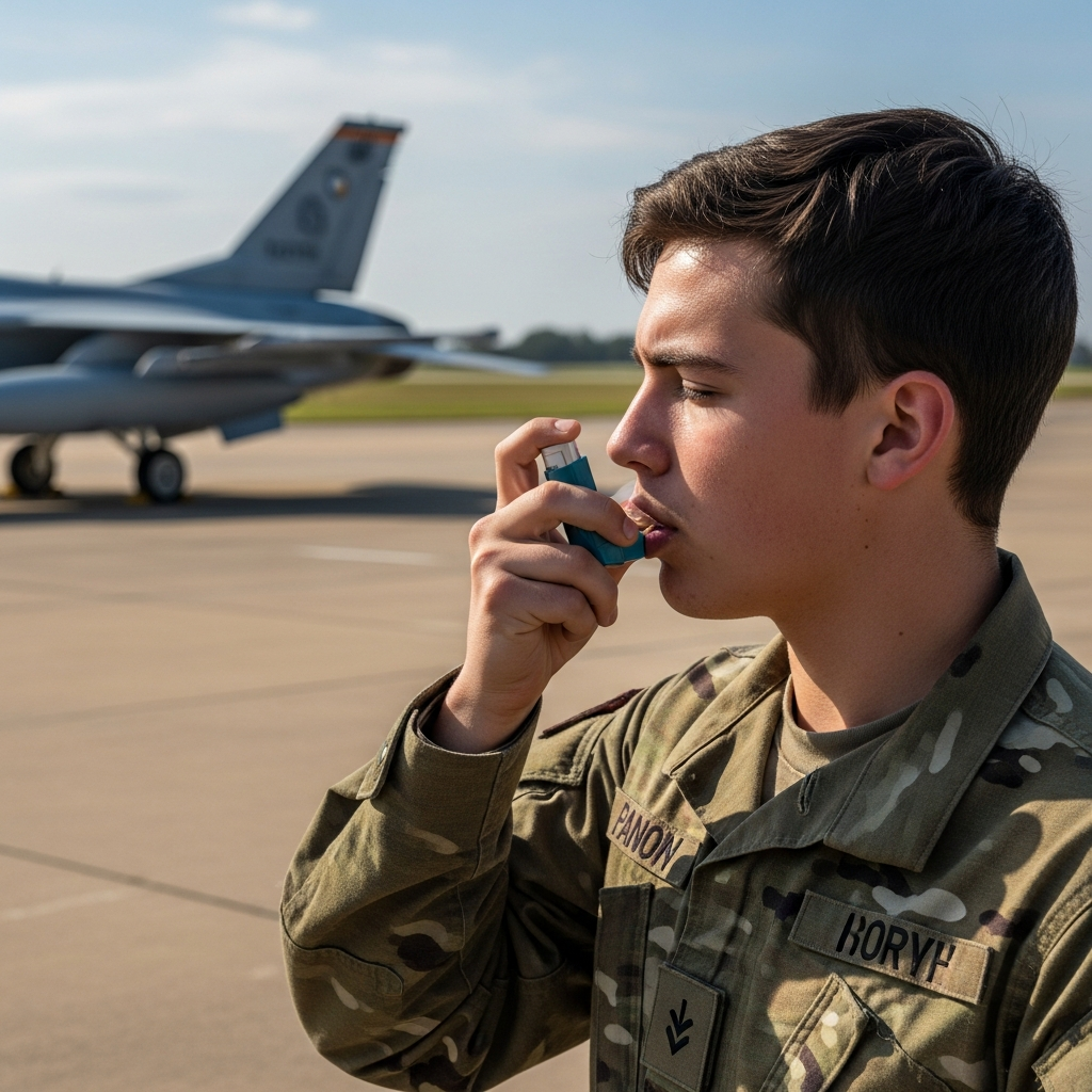 Can You Be a Military Pilot With Asthma? The Waiver Rules