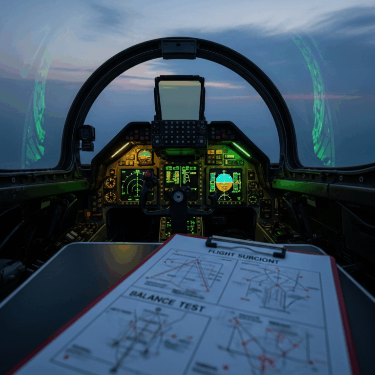 Military Pilot Vertigo and Balance Issues During Flight